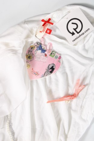 Γυναικεία μπλούζα Yes! Miss, Μέγεθος M, Χρώμα Λευκό, Τιμή 4,95 €
