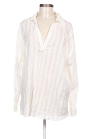 Γυναικεία μπλούζα Zara, Μέγεθος L, Χρώμα Λευκό, Τιμή 16,28 €