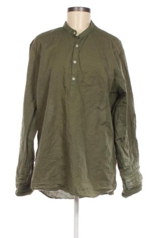 Дамска блуза Zara, Размер L, Цвят Зелен, Цена 20,00 лв.