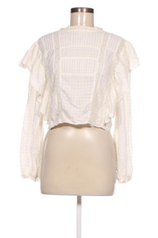 Дамска блуза Zara, Размер XS, Цвят Екрю, Цена 19,55 лв.
