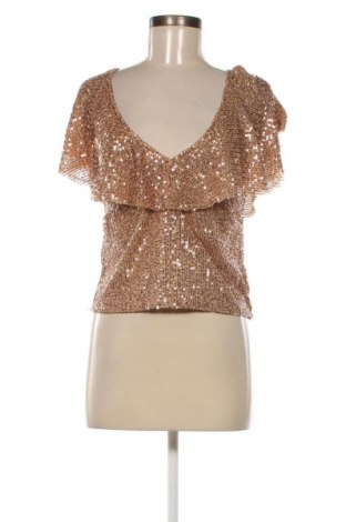 Damen Shirt Zara, Größe M, Farbe Beige, Preis 7,67 €
