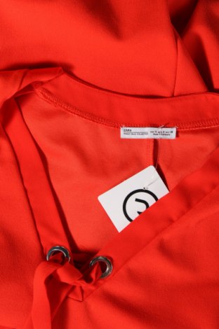 Дамска блуза Zara, Размер S, Цвят Червен, Цена 12,08 лв.
