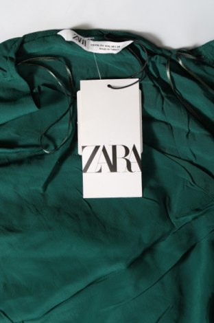 Γυναικεία μπλούζα Zara, Μέγεθος XXL, Χρώμα Πράσινο, Τιμή 31,40 €