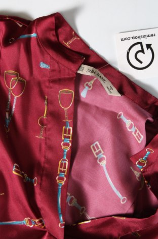 Дамска блуза Zara, Размер XS, Цвят Червен, Цена 12,00 лв.
