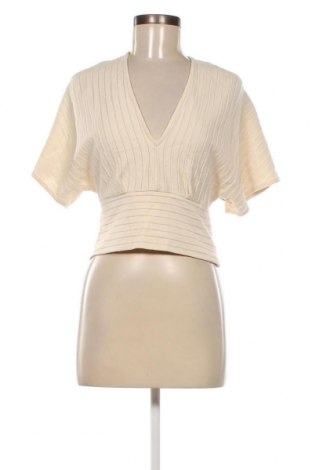 Дамска блуза Zara Trafaluc, Размер S, Цвят Екрю, Цена 9,00 лв.