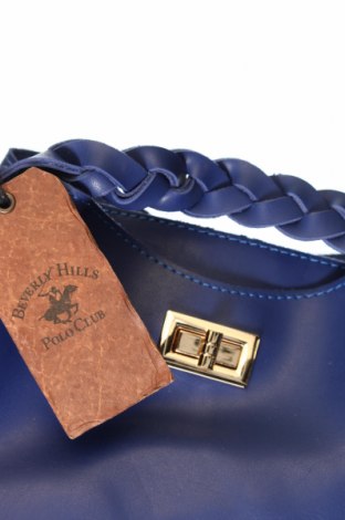 Geantă de femei Beverly Hills Polo Club, Culoare Albastru, Preț 286,18 Lei