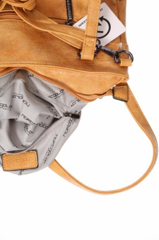 Γυναικεία τσάντα Huftgold, Χρώμα  Μπέζ, Τιμή 28,45 €