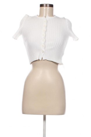 Damen Strickjacke, Größe XS, Farbe Weiß, Preis 8,30 €