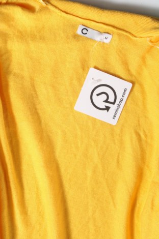 Damen Strickjacke Cubus, Größe M, Farbe Gelb, Preis 5,85 €