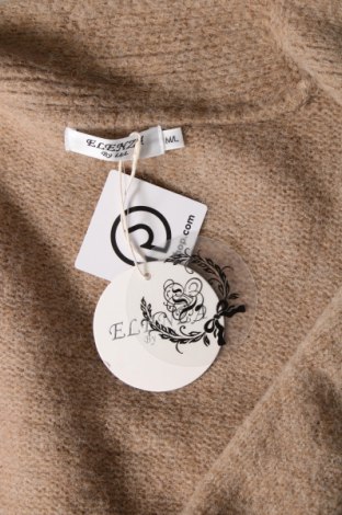 Γυναικεία ζακέτα Elenza by L&L, Μέγεθος M, Χρώμα  Μπέζ, Τιμή 23,71 €