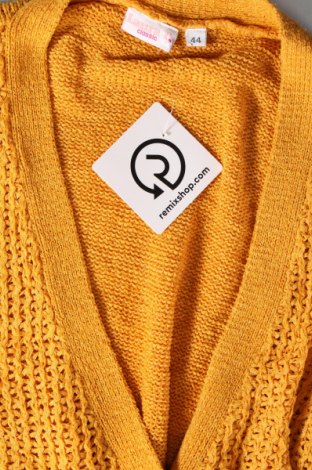 Γυναικεία ζακέτα Laura T., Μέγεθος XL, Χρώμα Κίτρινο, Τιμή 3,41 €