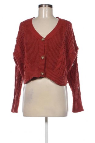 Damen Strickjacke SHEIN, Größe XL, Farbe Rot, Preis 9,08 €