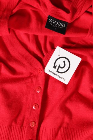 Damen Strickjacke Soaked In Luxury, Größe M, Farbe Rot, Preis € 6,30
