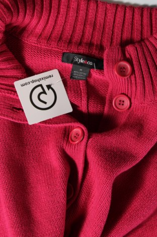 Damen Strickjacke Style & Co, Größe M, Farbe Rosa, Preis 4,47 €