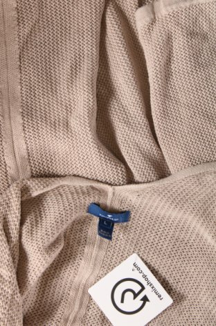 Damen Strickjacke Tom Tailor, Größe L, Farbe Beige, Preis € 20,18