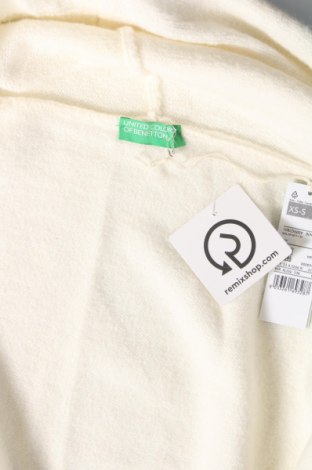 Damen Strickjacke United Colors Of Benetton, Größe S, Farbe Weiß, Preis 44,85 €