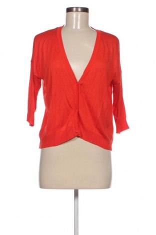 Дамска жилетка Zara Knitwear, Размер M, Цвят Оранжев, Цена 15,68 лв.