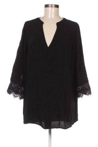Γυναικείο πουκάμισο, Μέγεθος M, Χρώμα Μαύρο, Τιμή 3,71 €