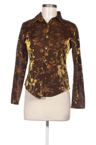 Γυναικείο πουκάμισο, Μέγεθος M, Χρώμα Χρυσαφί, Τιμή 2,86 €