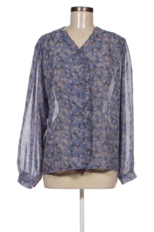 Γυναικείο πουκάμισο, Μέγεθος 3XL, Χρώμα Μπλέ, Τιμή 12,52 €