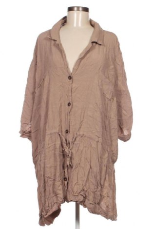 Damenbluse, Größe 5XL, Farbe Beige, Preis 14,99 €