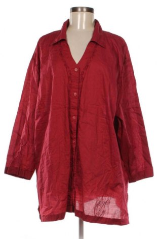 Γυναικείο πουκάμισο, Μέγεθος XL, Χρώμα Κόκκινο, Τιμή 11,60 €