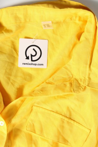 Дамска риза, Размер 3XL, Цвят Жълт, Цена 19,50 лв.