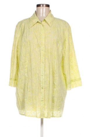Γυναικείο πουκάμισο, Μέγεθος XXL, Χρώμα Κίτρινο, Τιμή 13,60 €