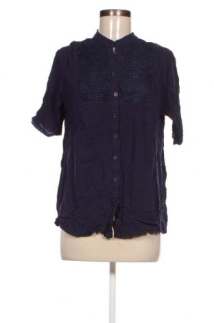 Γυναικείο πουκάμισο, Μέγεθος 3XL, Χρώμα Μπλέ, Τιμή 3,96 €