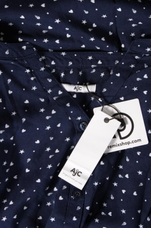 Γυναικείο πουκάμισο Ajc, Μέγεθος M, Χρώμα Μπλέ, Τιμή 20,62 €
