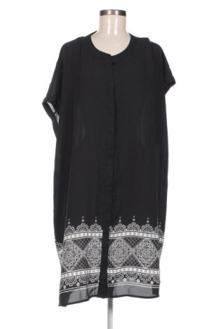 Γυναικείο πουκάμισο Alexia, Μέγεθος 5XL, Χρώμα Μαύρο, Τιμή 15,00 €