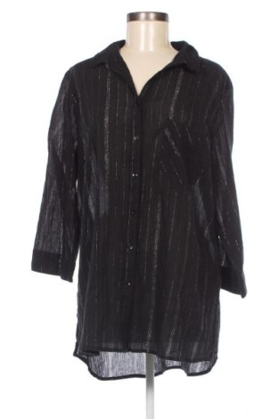 Γυναικείο πουκάμισο Andrea, Μέγεθος XL, Χρώμα Μαύρο, Τιμή 13,30 €
