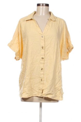 Γυναικείο πουκάμισο Anko, Μέγεθος 5XL, Χρώμα Κίτρινο, Τιμή 8,66 €