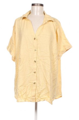 Γυναικείο πουκάμισο Anko, Μέγεθος 3XL, Χρώμα Κίτρινο, Τιμή 15,46 €