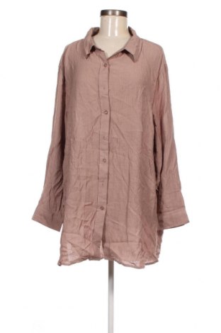 Γυναικείο πουκάμισο Anko, Μέγεθος 5XL, Χρώμα  Μπέζ, Τιμή 14,22 €