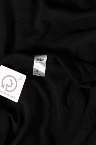 Γυναικείο πουκάμισο Anko, Μέγεθος 4XL, Χρώμα Μαύρο, Τιμή 15,46 €