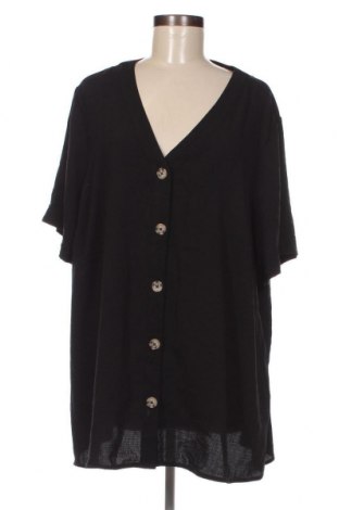 Γυναικείο πουκάμισο Anko, Μέγεθος 4XL, Χρώμα Μαύρο, Τιμή 12,52 €