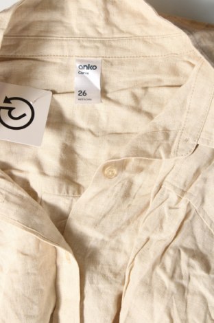 Γυναικείο πουκάμισο Anko, Μέγεθος 4XL, Χρώμα  Μπέζ, Τιμή 15,46 €