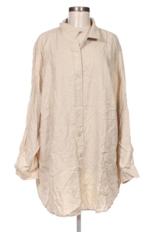 Γυναικείο πουκάμισο Anko, Μέγεθος 4XL, Χρώμα  Μπέζ, Τιμή 15,00 €