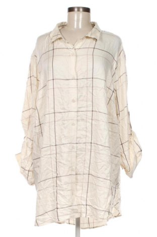Γυναικείο πουκάμισο Anko, Μέγεθος 4XL, Χρώμα Εκρού, Τιμή 14,22 €