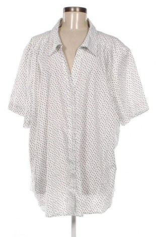 Γυναικείο πουκάμισο Avella, Μέγεθος 4XL, Χρώμα Λευκό, Τιμή 15,46 €
