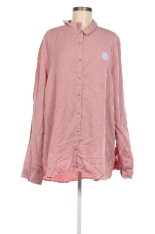 Γυναικείο πουκάμισο Avella, Μέγεθος 3XL, Χρώμα Σάπιο μήλο, Τιμή 4,95 €