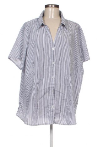 Γυναικείο πουκάμισο Basic Editions, Μέγεθος XXL, Χρώμα Πολύχρωμο, Τιμή 10,98 €