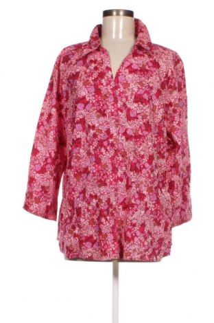 Γυναικείο πουκάμισο Basic Editions, Μέγεθος XXL, Χρώμα Πολύχρωμο, Τιμή 15,00 €