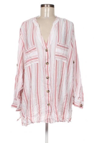 Γυναικείο πουκάμισο Belle Curve, Μέγεθος 4XL, Χρώμα Πολύχρωμο, Τιμή 14,69 €
