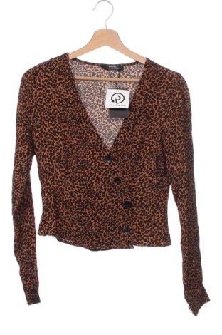 Γυναικείο πουκάμισο Bershka, Μέγεθος XS, Χρώμα Πολύχρωμο, Τιμή 7,01 €