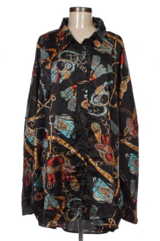Γυναικείο πουκάμισο Boohoo, Μέγεθος 3XL, Χρώμα Πολύχρωμο, Τιμή 15,46 €