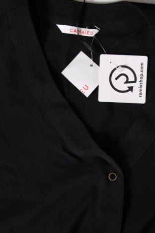 Γυναικείο πουκάμισο Camaieu, Μέγεθος XS, Χρώμα Μαύρο, Τιμή 5,16 €