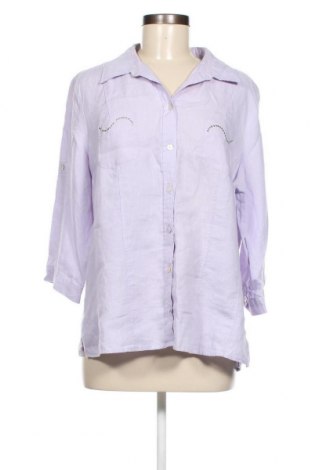 Γυναικείο πουκάμισο Canda, Μέγεθος XL, Χρώμα Βιολετί, Τιμή 7,23 €