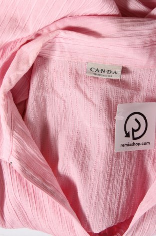 Дамска риза Canda, Размер 4XL, Цвят Розов, Цена 13,50 лв.